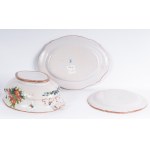 Set of thirteen knife plates Bassano del Grappa, 19th century