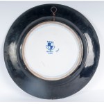 ROBERTO BENTINI (Massalombarda, 1927 - Castelli d'Abruzzo, 2003) "Black Madonna" - Polychrome ceramic pomp plate