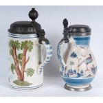 Lot of a beer mug and jug