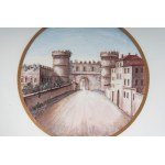 Lot of four porcelain bowls. Ginori Manufactory, 1810/1820