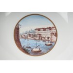 Lot of four porcelain bowls. Ginori Manufactory, 1810/1820