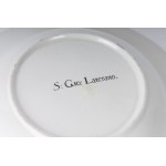 Lot of four porcelain bowls. Ginori Manufactory, 1810/1820