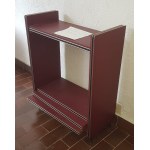 Umberto Mascagni (XX secolo - ) Red leather study late 1950s