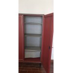 Umberto Mascagni (XX secolo - ) Red leather study late 1950s