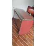 Umberto Mascagni (XX secolo - ) Red leather study late 1950s