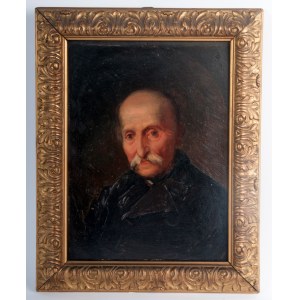 Portrait of an old man Italian school, second half of the 19th century