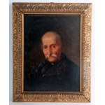 Portrait of an old man Italian school, second half of the 19th century