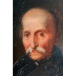 Portrait of an old man Italian school, second half of the 19th century