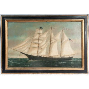 Sailing ship late 19th century early 20th century