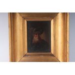 Lot of four characters Northern European School, 19th century