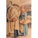 At the market first half of the 20th century