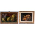 Lot of two still lifes first half of the 20th century