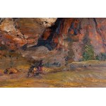 VITTORIO CAVALLERI (15/02/1860 - 22/05/1938) A glimpse of the Aosta Valley 1901