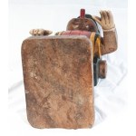 Pinocchio, polychrome wooden sculpture first half of the 20th century