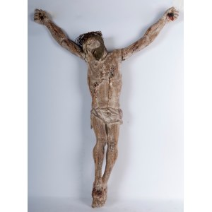 Christ without the Cross wooden sculpture 16th/17th century