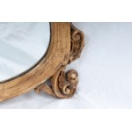 Lot of two gilded wooden wall mirrors late 19th - early 20th century