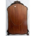 Lot of two gilded wooden wall mirrors late 19th - early 20th century