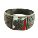 Second Republic, Patriotic signet ring with eagle (339)