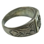 Second Republic, Patriotic signet ring with eagle (339)