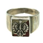 Second Republic, Patriotic signet ring with eagle (345)
