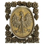 Placard with crowned eagle with stand (153)