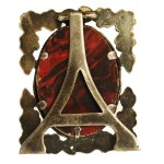 Placard with crowned eagle with stand (153)