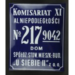 II RP, Plaque of the house in Warsaw where Władysław Szpilman was hiding (812)