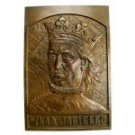 Plaque of Władysław Jagiełło, signed W. Bieliński (190)