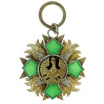 II RP, Badge of the Society of Insurgents and Warriors, Szwederowo, 1928. silver (222).