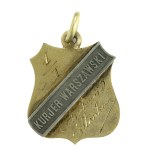 Warsaw Courier commemorative token for a literary man, 1896 (734)