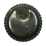 Patriotic cufflink with eagle, 19th century (1223)