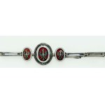 Patriotic bracelet with eagles with the date 1.VIII.1914. (1234)