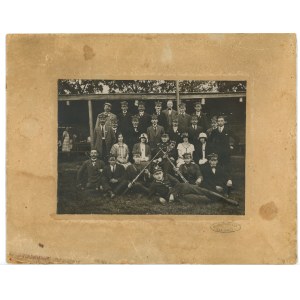 Grudziadz / Graudenz - Polish Post Office, Members of the Independence Organization of the Polish Post Office. Photo Hans Dessoneck, 1918 (173)