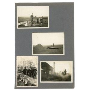 II RP, tar plant and tarsiers at work. Set of 4 photographs (182)