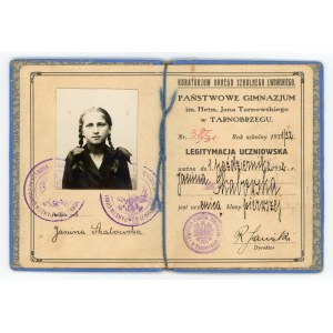 Legitymacja szkolna, Tarnobrzeg, 1931 r. (264)