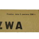 Proclamation, Piastow 1944 (857)