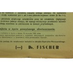 Bekanntmachung notice, Sochaczew 1945 (858)