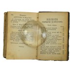 Manna or a collection of peculiar devotions and hymns with the addition of bitter sorrows and vesper psalms for the benefit of God-fearing Catholic Christians collected and revised, Wadowice 1889 (420)
