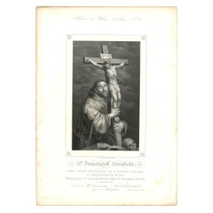 Vilnius – Sv. František Serafínsky podľa obrazu nachádzajúceho sa v kostole sv. Michala (1055)