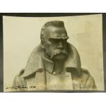 Photographs - Mikolaj Kulak. Set of 10 unique photographs with the design of the sarcophagus of Marshal Jozef Pilsudski, 1937 (1090)