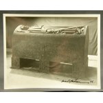 Photographs - Mikolaj Kulak. Set of 10 unique photographs with the design of the sarcophagus of Marshal Jozef Pilsudski, 1937 (1090)