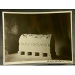 Photographs - Mikolaj Kulak. Set of 10 unique photographs with the design of the sarcophagus of Marshal Jozef Pilsudski, 1937 (1090)