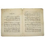 Notes - St. Moniuszko's Piosnki Sielskie, ca. 1860 (648)