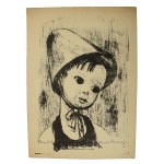 Stefania Brandt (1911-1980), litografia 