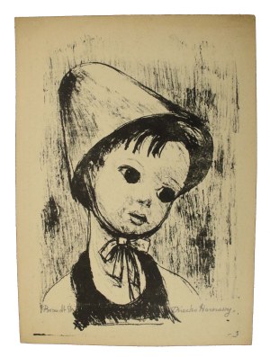 Stefania Brandt (1911-1980), litografia 