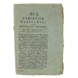 Pamiętnik warszawski no. 2 czyli dziennik nauk i umiejętności, rok 1817, miesiąc luty (1176)
