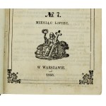 Religious and moral diary, serya druga, vol. II, year eighteen. No. 7, month of July. Warsaw, 1858 (1180)