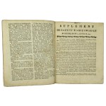Gazeta Warszawska z 8. februára 1792 s prílohou (732)
