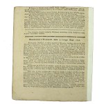 Gazeta Warszawska z 8. februára 1792 s prílohou (732)