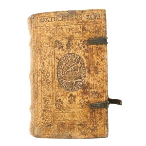 [From the book collection of Frederick II the Great] Catechismus Romanus. Roman catechism since the Council of Trent, issued by order of Pope Pius V. Cologne 1611 (778)